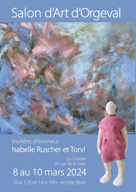 Affiche du Salon d'Art d'Orgeval de 2024