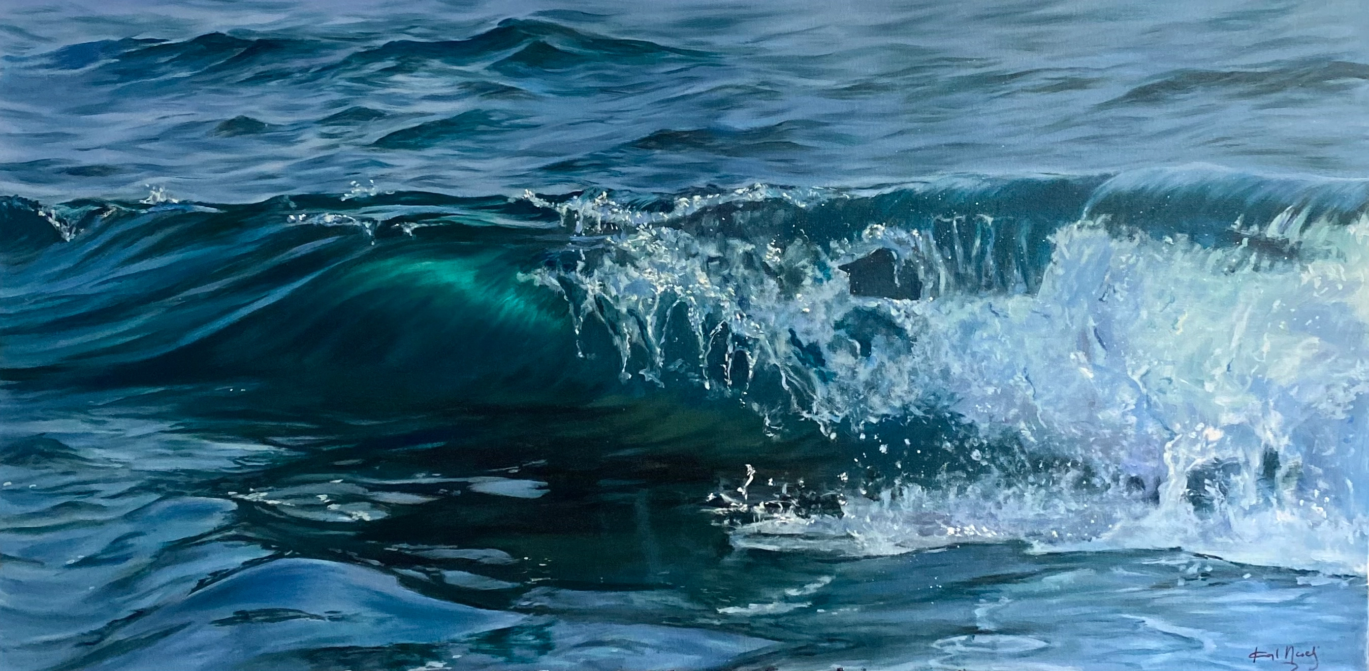 Peinture Esmeralda