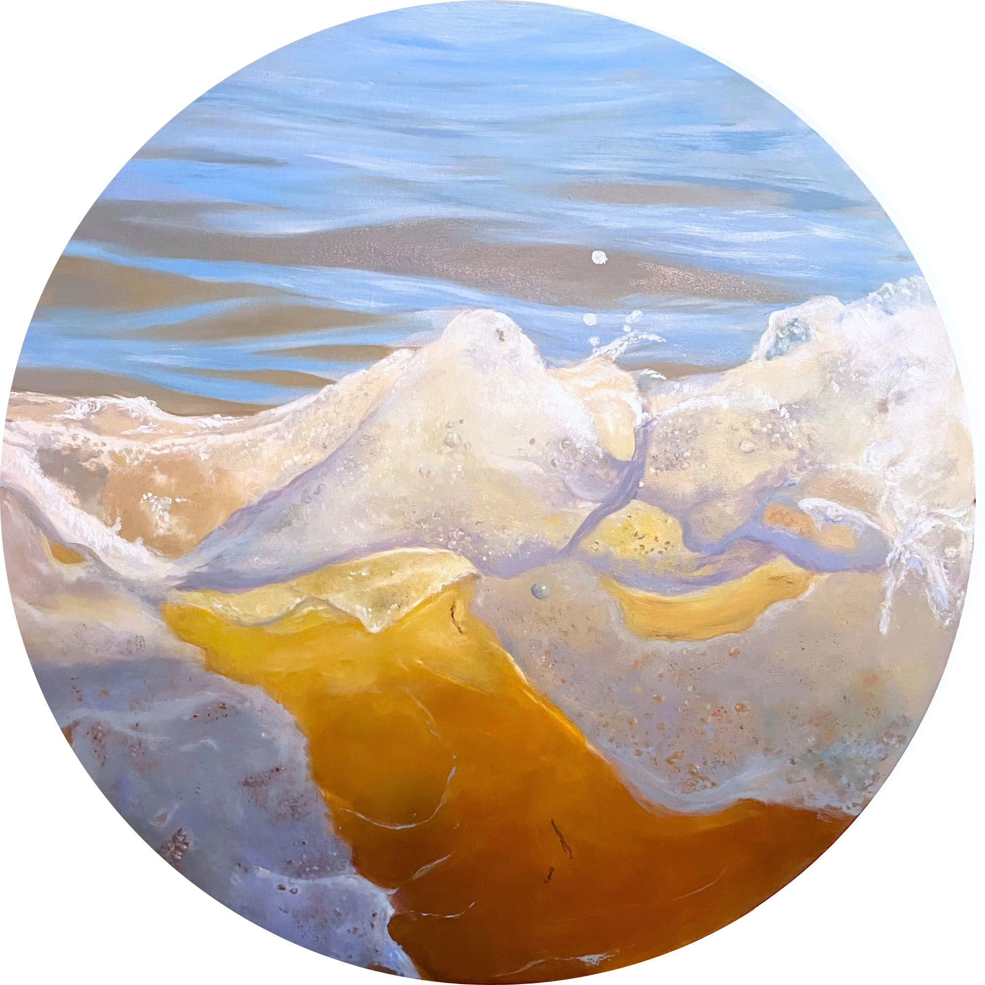 Peinture Cœur d'ambre