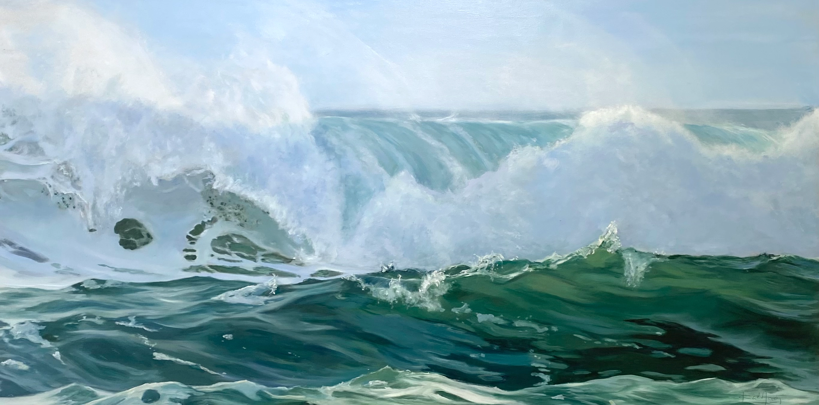 Peinture Tumulte