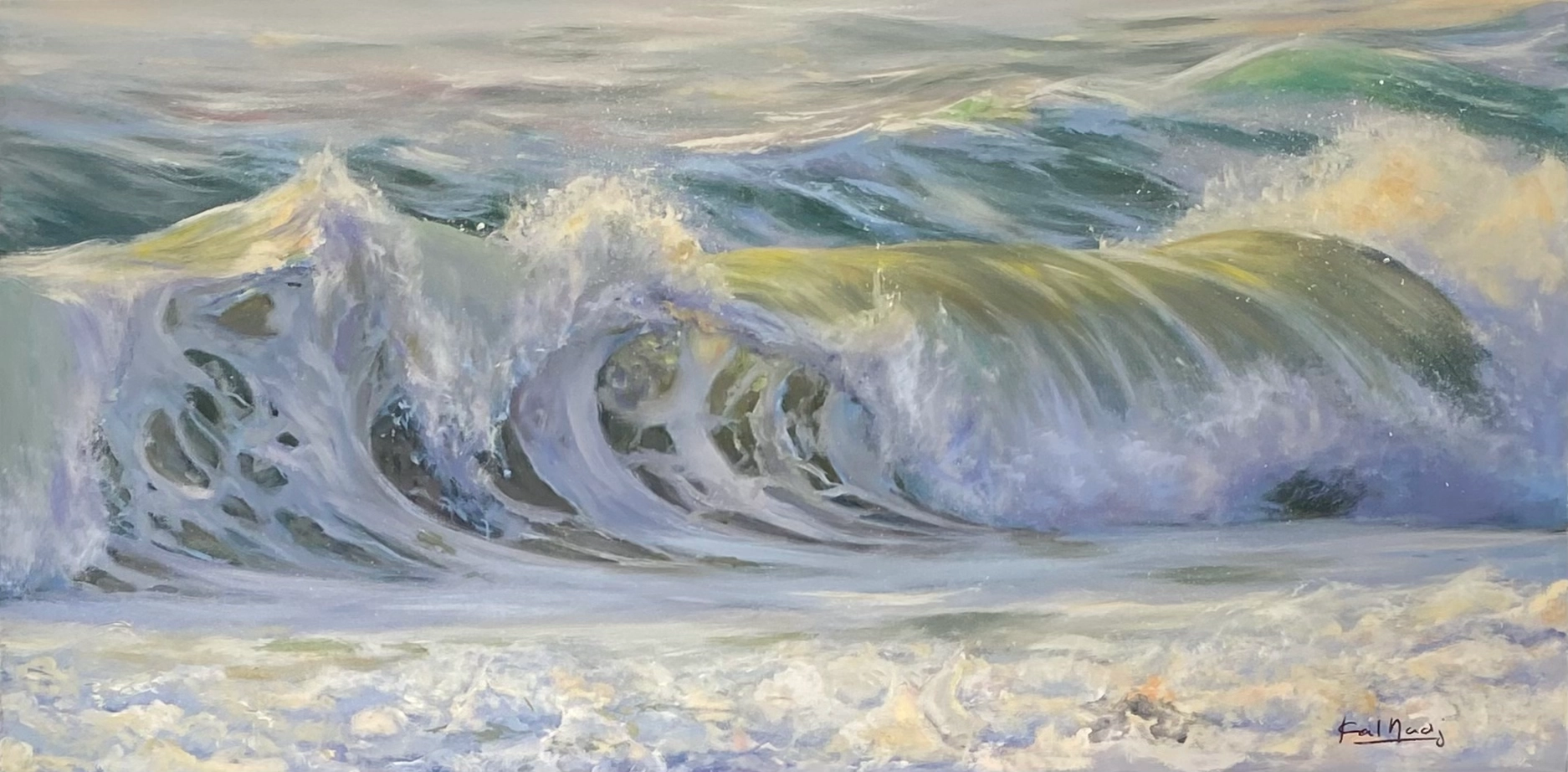 Peinture Warm light