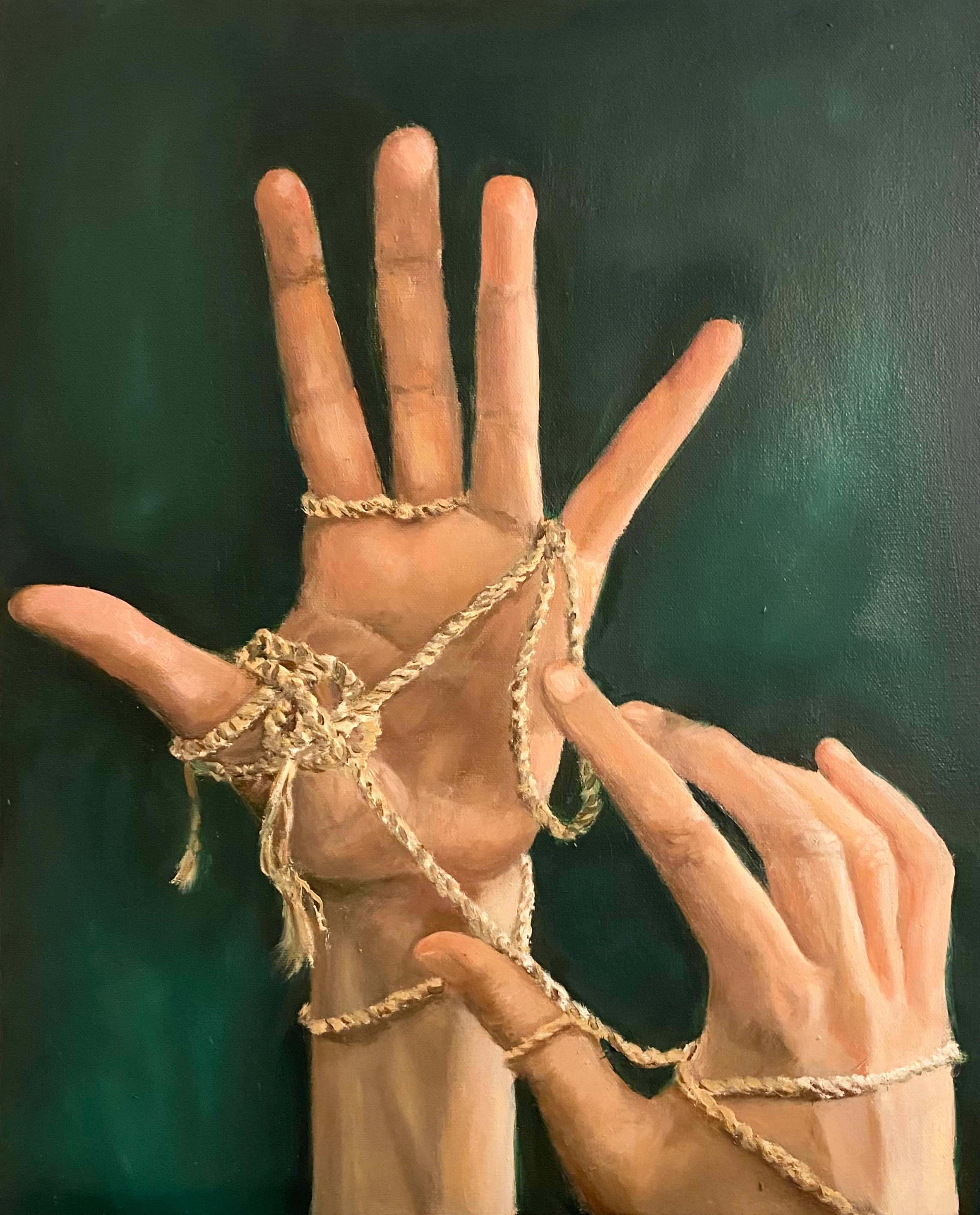Peinture Ce qui ne me tue pas...