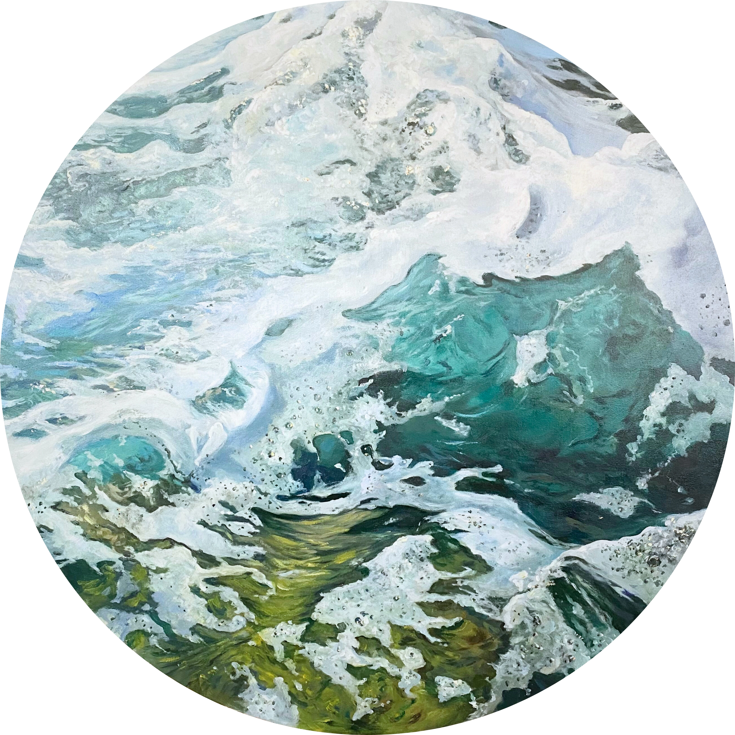 Peinture Planète mer