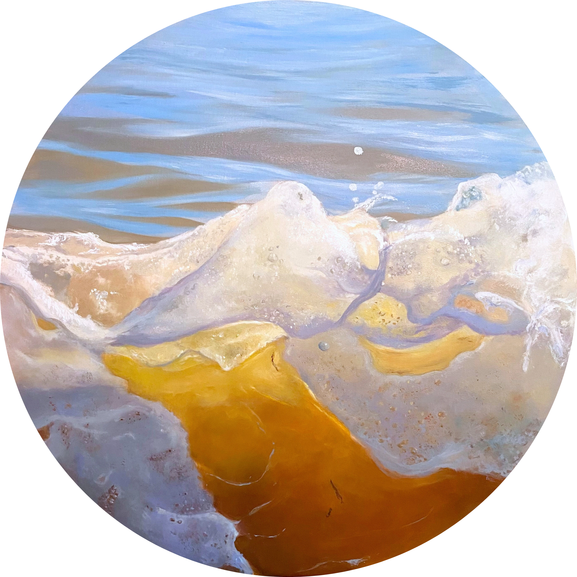 Peinture Cœur d'ambre