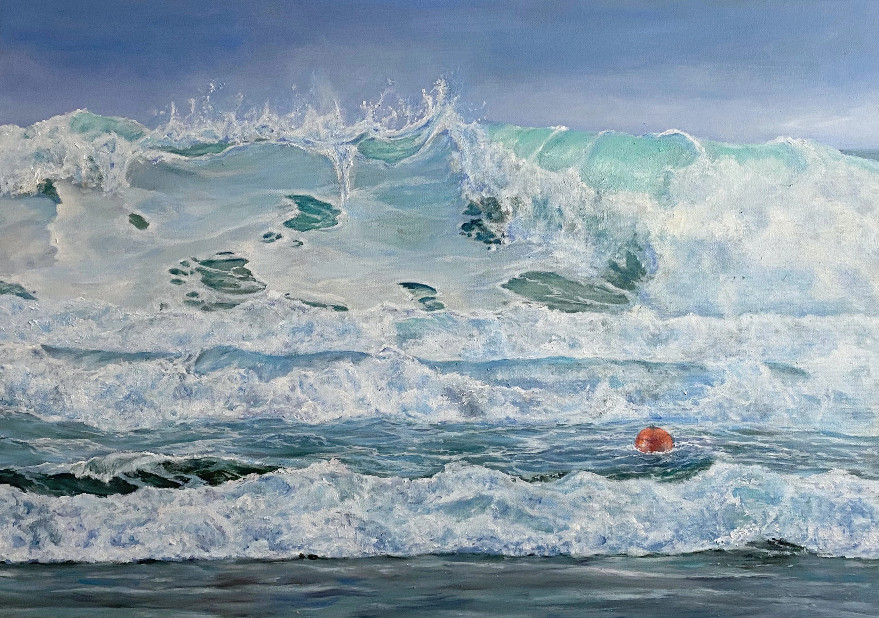 Peinture Baignade interdite 